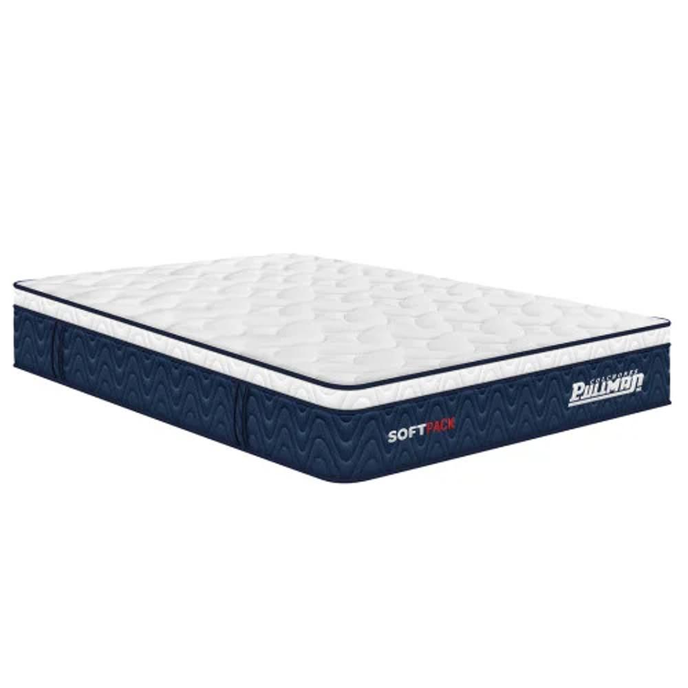 Colchón Pullman Doble (140X190) Softpack Banda Azul img #1