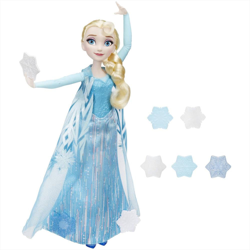 Muñeca Elsa Disney Frozen, Copos Mágicos img #1