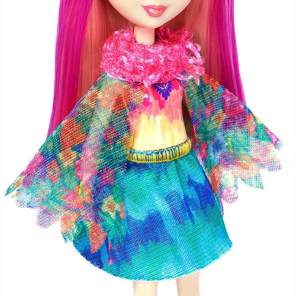 Muñeca Enchantimals Peeki Loro 6'' Y Su Amigo Fjj21 img #4