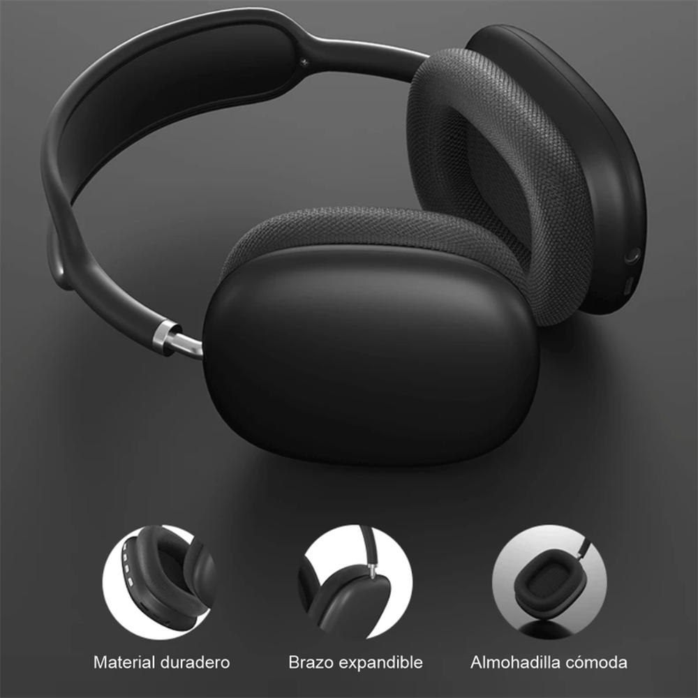 Audifonos Inalambricos Bluetooth Over Ear Diadema Estereo P9 img #4
