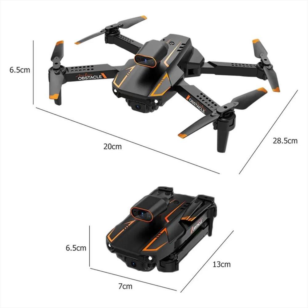 Drone Plegable Pro Max S91 Dual Camara Wifi Sensor De Obstaculos img #3
