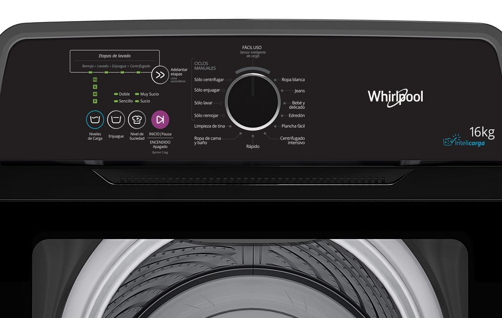 Lavadora WHIRLPOOL Carga Superior 16 kg (35 lb) WWG16BSHLA img #2