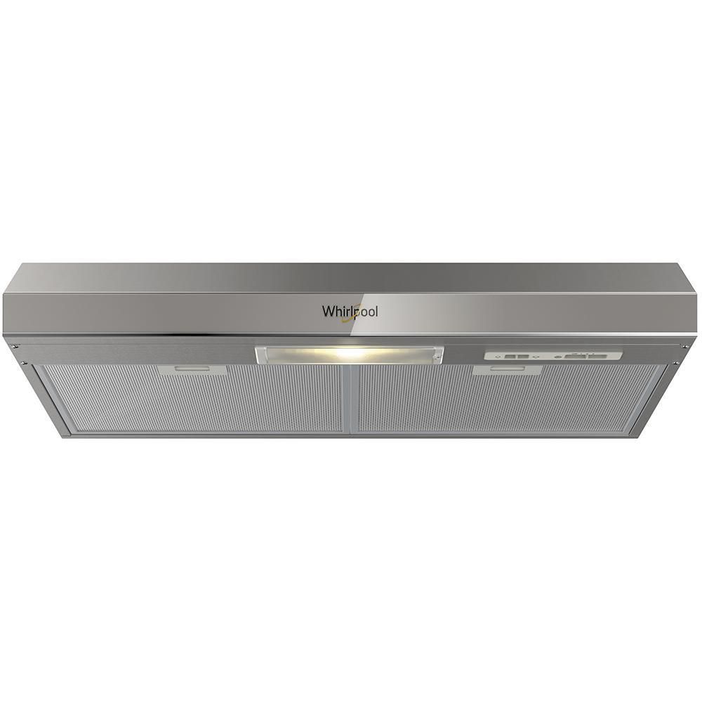 Campana Pared WHIRLPOOL 76 cm x 12.5 cm 323 m3/h WH7610S Acero Inoxidable img #1