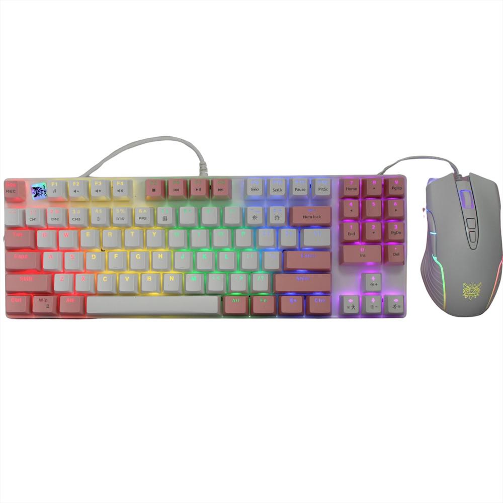 Combo Gamer Rgb Teclado Mecánico + Mouse Ajustable Oferta Limitada img #2