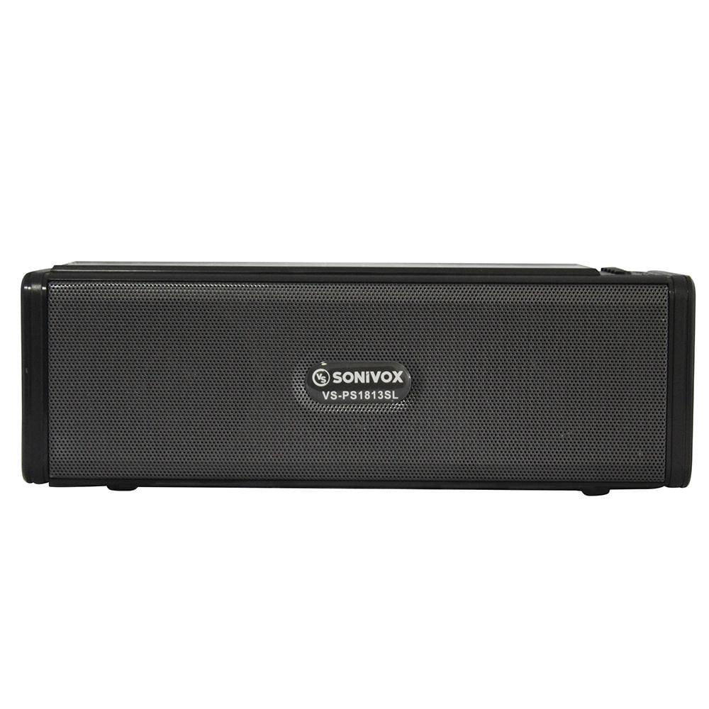 Parlante FM Portatil Recargable Bluetooth Con Linterna img #3