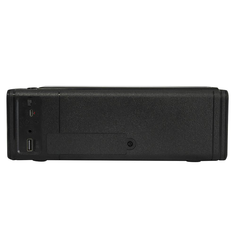 Parlante FM Portatil Recargable Bluetooth Con Linterna img #4