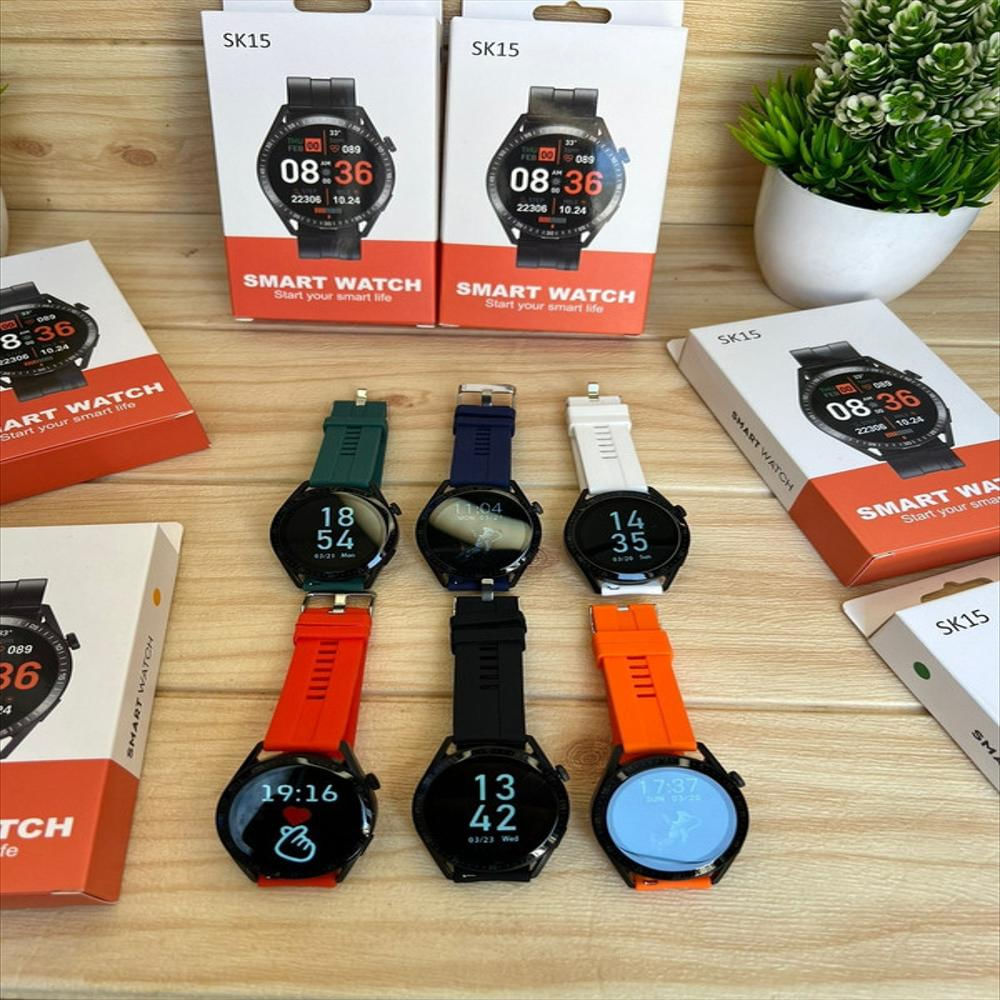 Reloj Inteligente Smartwatch Sk15 Sport Pulso Smart Life Negro img #4