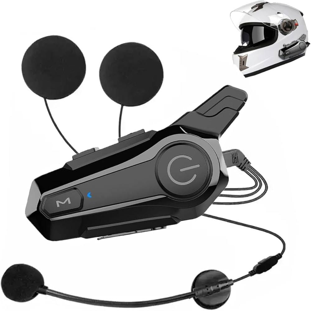 Intercomunicador Caso Moto Bluetooth E1 Auricular Ipx6 img #2