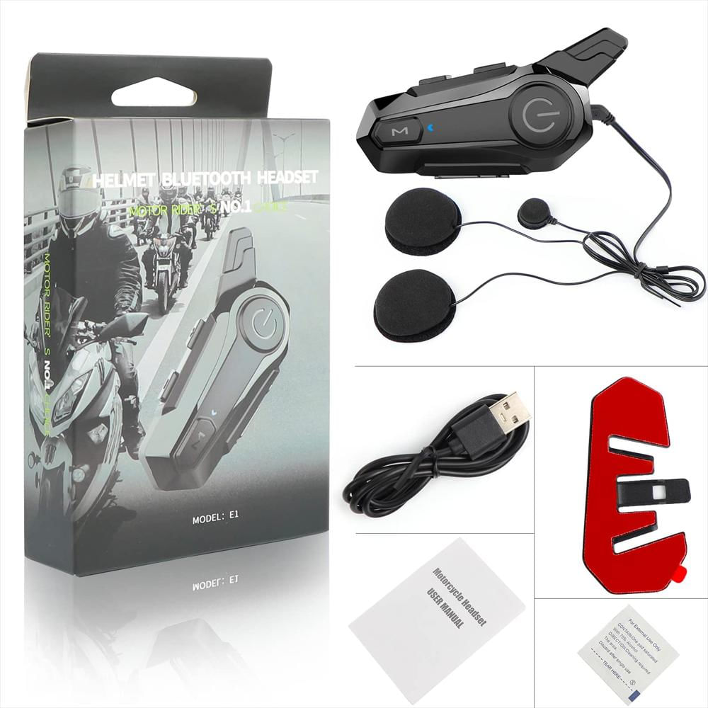Intercomunicador Caso Moto Bluetooth E1 Auricular Ipx6 img #3