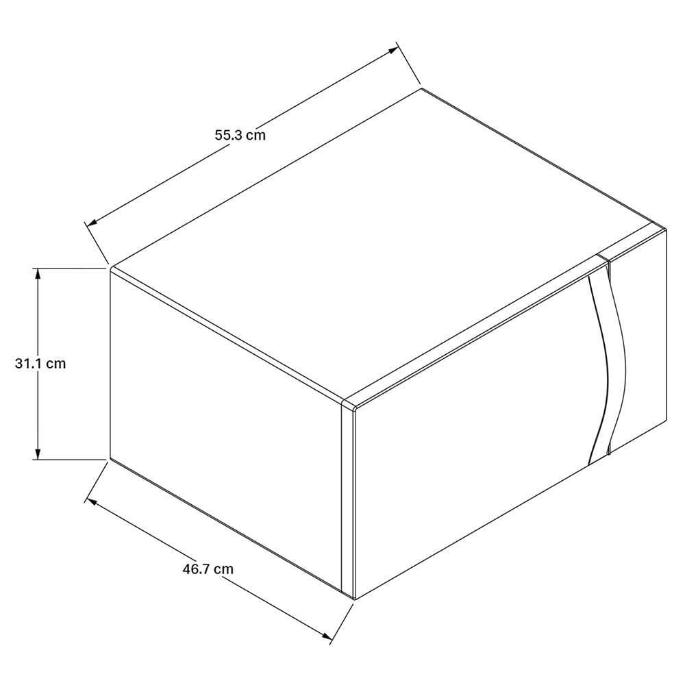 Horno microondas WHIRLPOOL 1.4 p3 (38 L) Natural Silver [NS] WMCSG141XD img #4