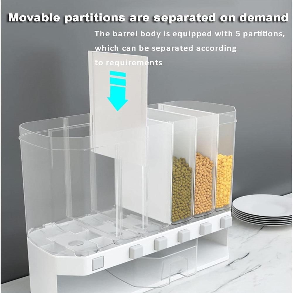 Dispensador Organizador De Granos Y Cereales Alta Calidad img #2