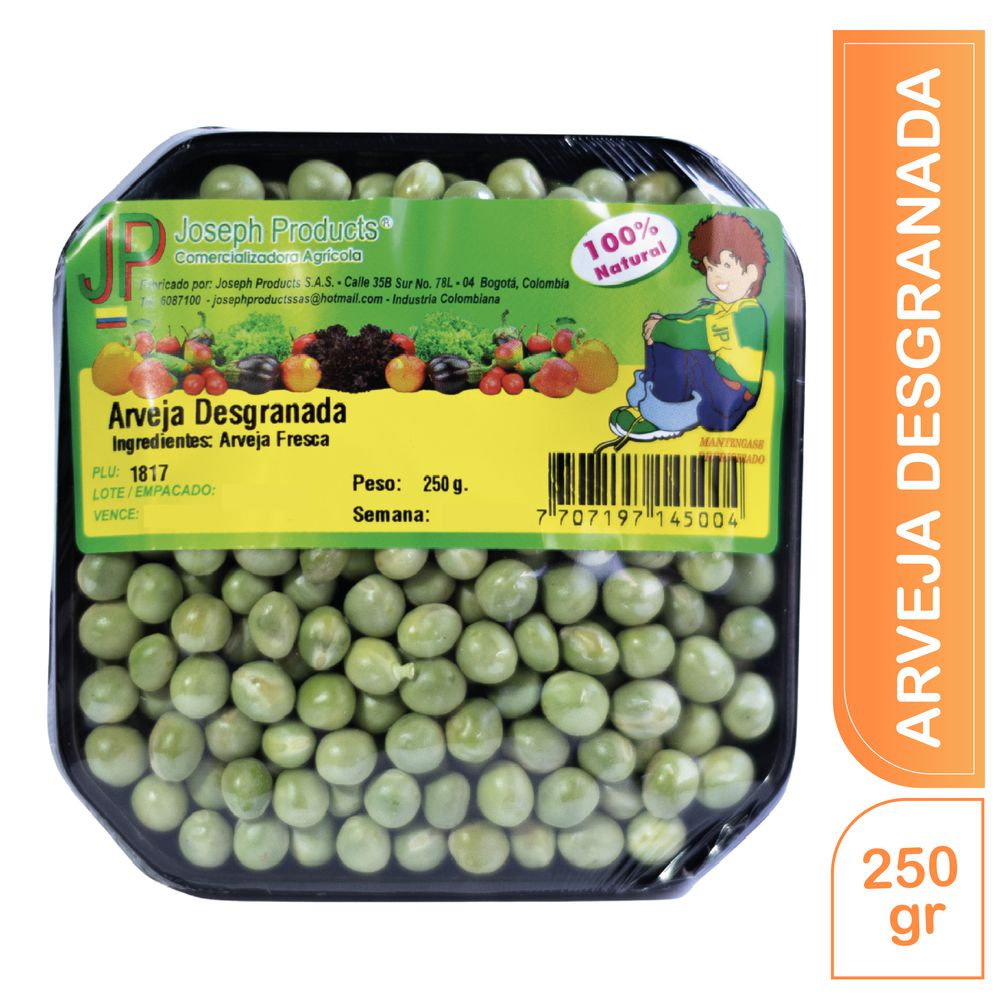 Arveja Desgranada  250  gr img #1