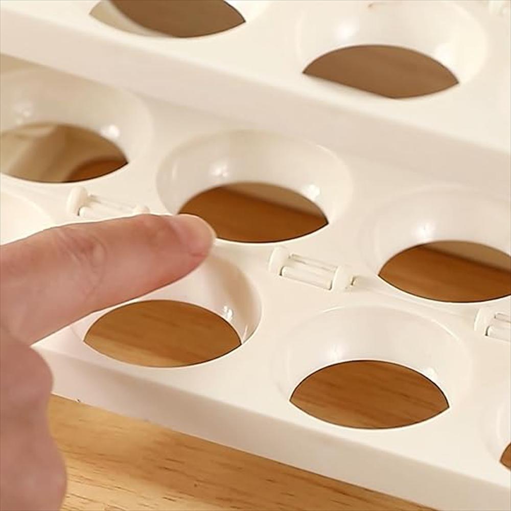 Caja De Almacenamiento De Huevos 3 Niveles img #4