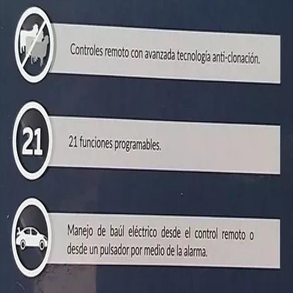 Alarma Ultra Ut5100 2 Controles Remotos Anticlonacion img #2