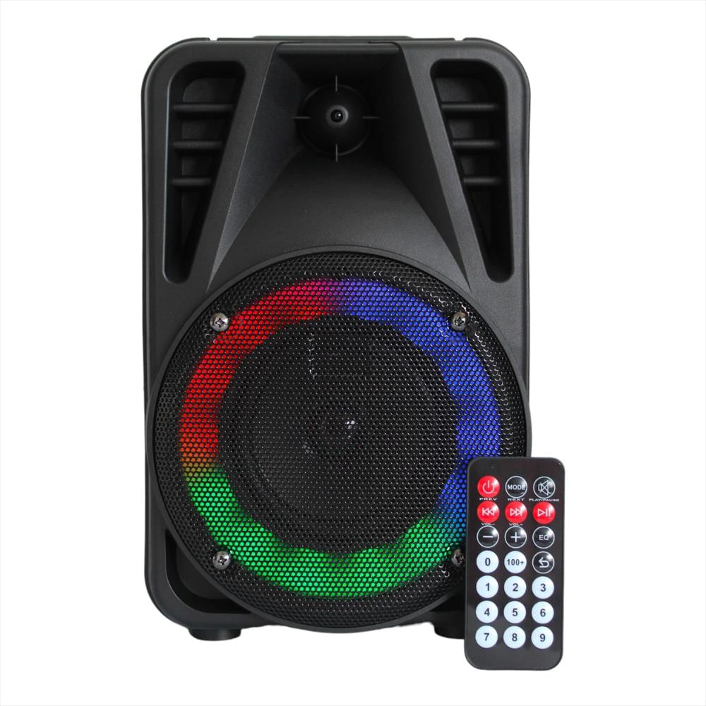 Parlante Altavoz Con Bluetooth Y Efectos De Disco Led img #1