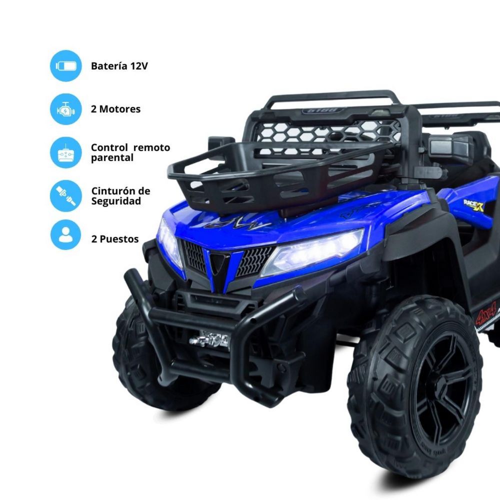 Carro Electrico Para Niños Montable Midnight Dlx Azul 12V PRINSEL img #3