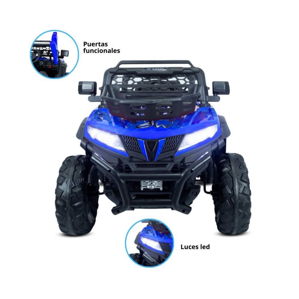 Carro Electrico Para Niños Montable Midnight Dlx Azul 12V PRINSEL img #5
