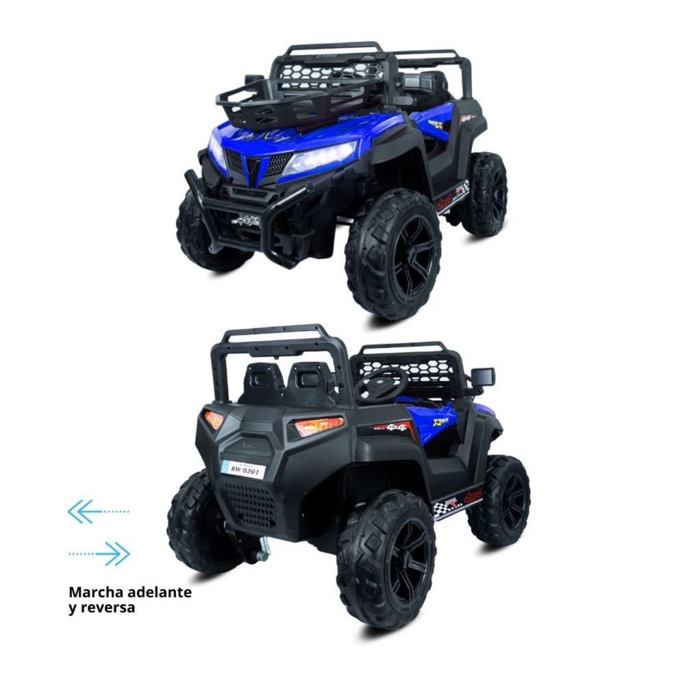 Carro Electrico Para Niños Montable Midnight Dlx Azul 12V PRINSEL img #6