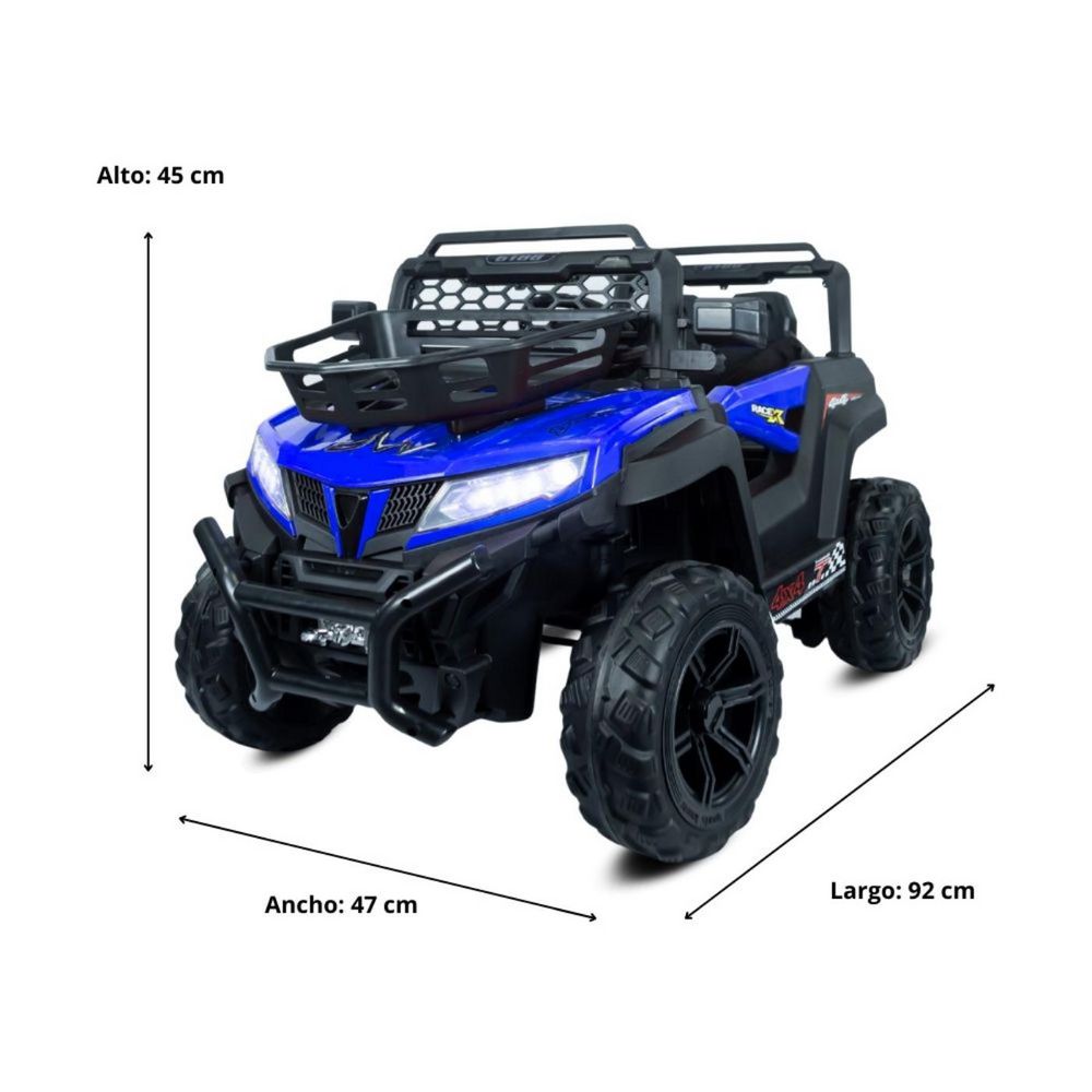 Carro Electrico Para Niños Montable Midnight Dlx Azul 12V PRINSEL img #7