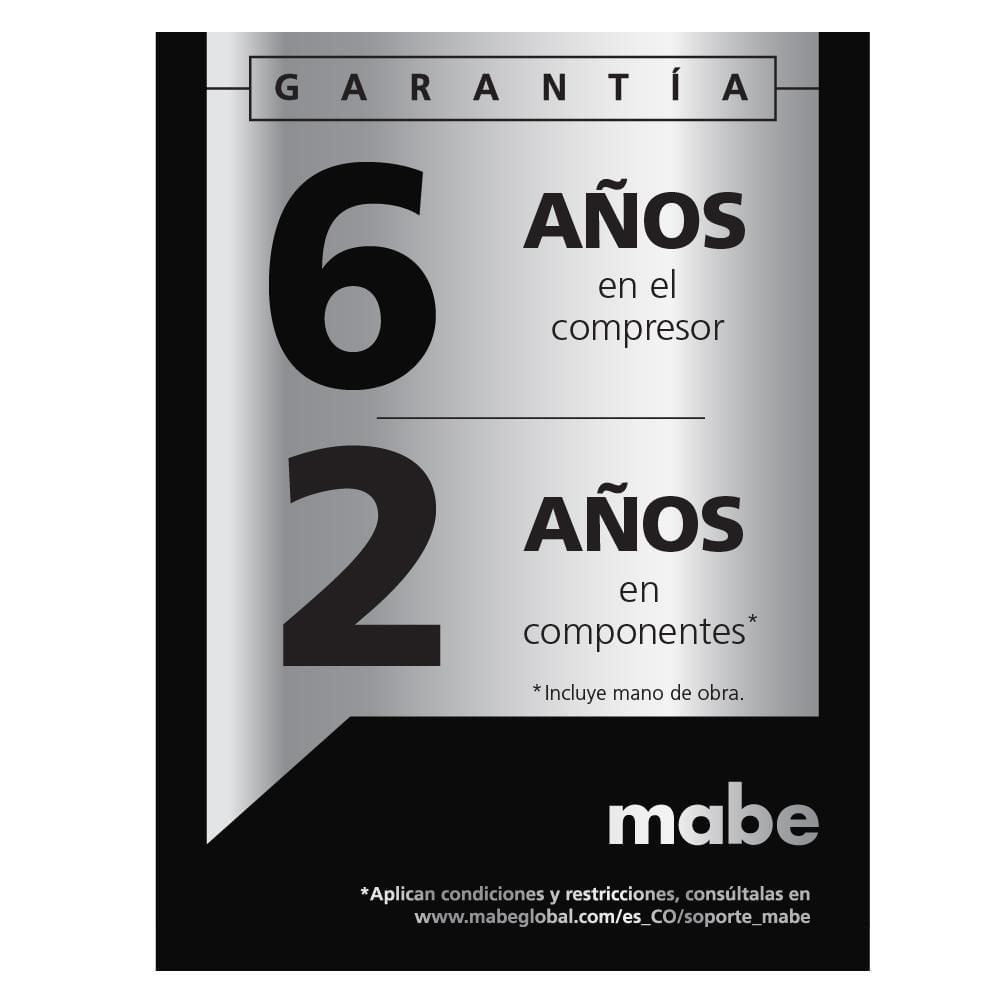 Aire Acondicionado Convencional MABE 9000 Btu 220 V MMT09CDBWCCC1 img #5
