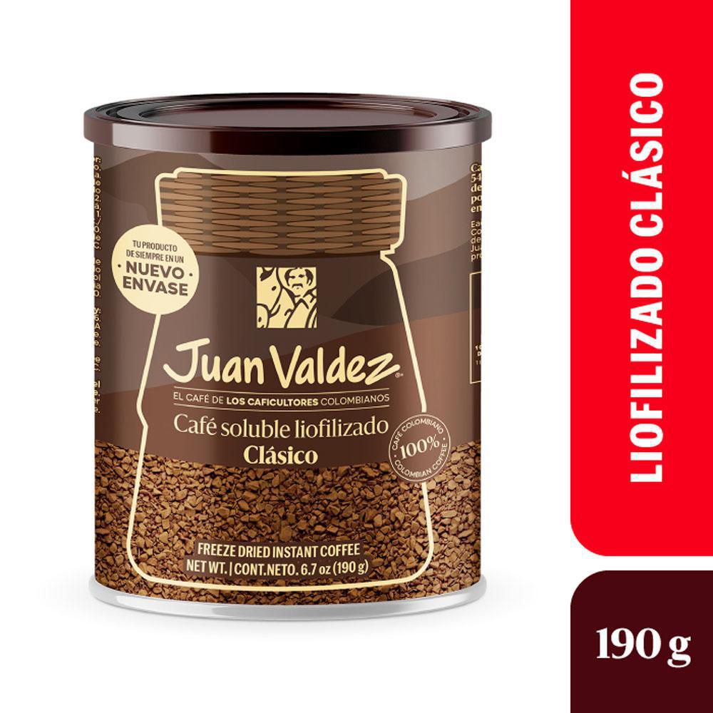 Café JUAN VALDEZ Liofilizado clásico  (190  gr) img #1