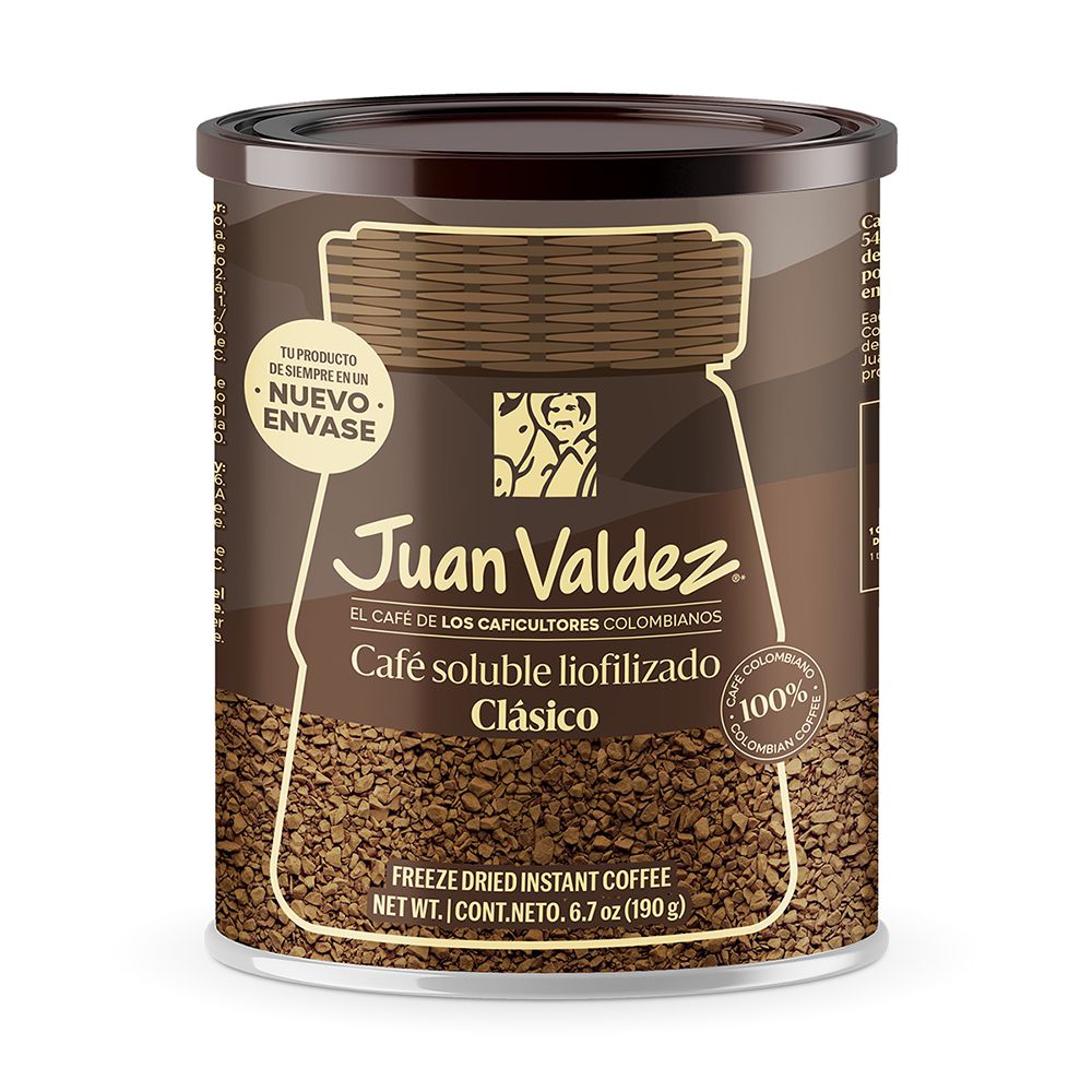 Café JUAN VALDEZ Liofilizado clásico  (190  gr) img #2