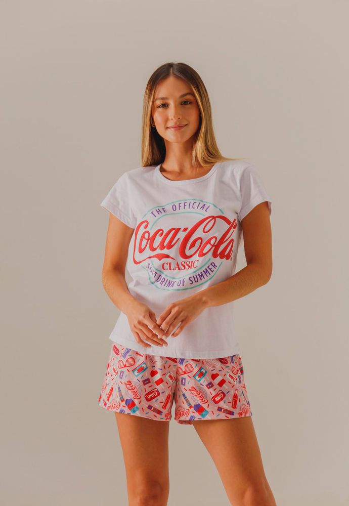 Pijama Camiseta Y Short        COCA COLA  30262 img #1