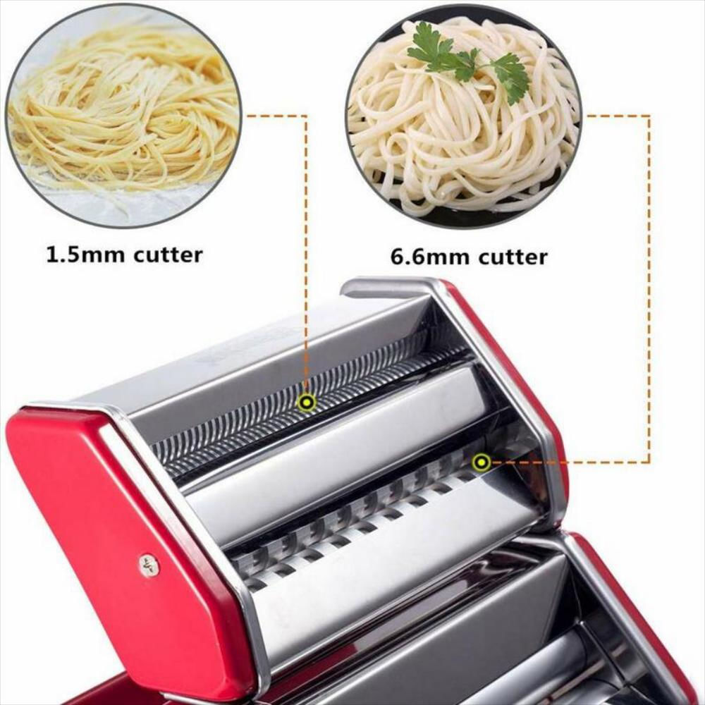 Máquina De Pasta Rodillo Y Cortador Ajustable img #3