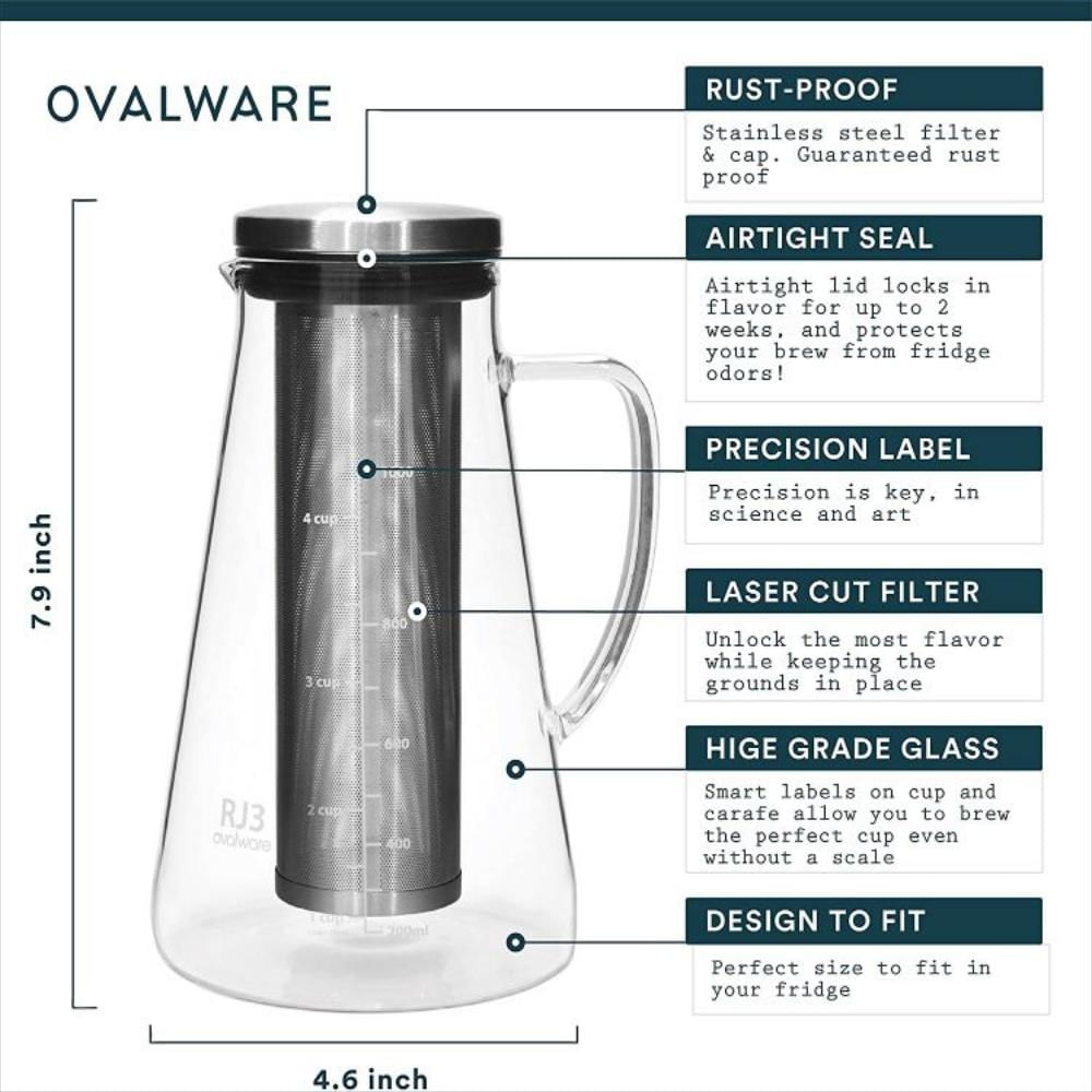 Máquina De Café Helado Hermética E Infusor De Té img #3