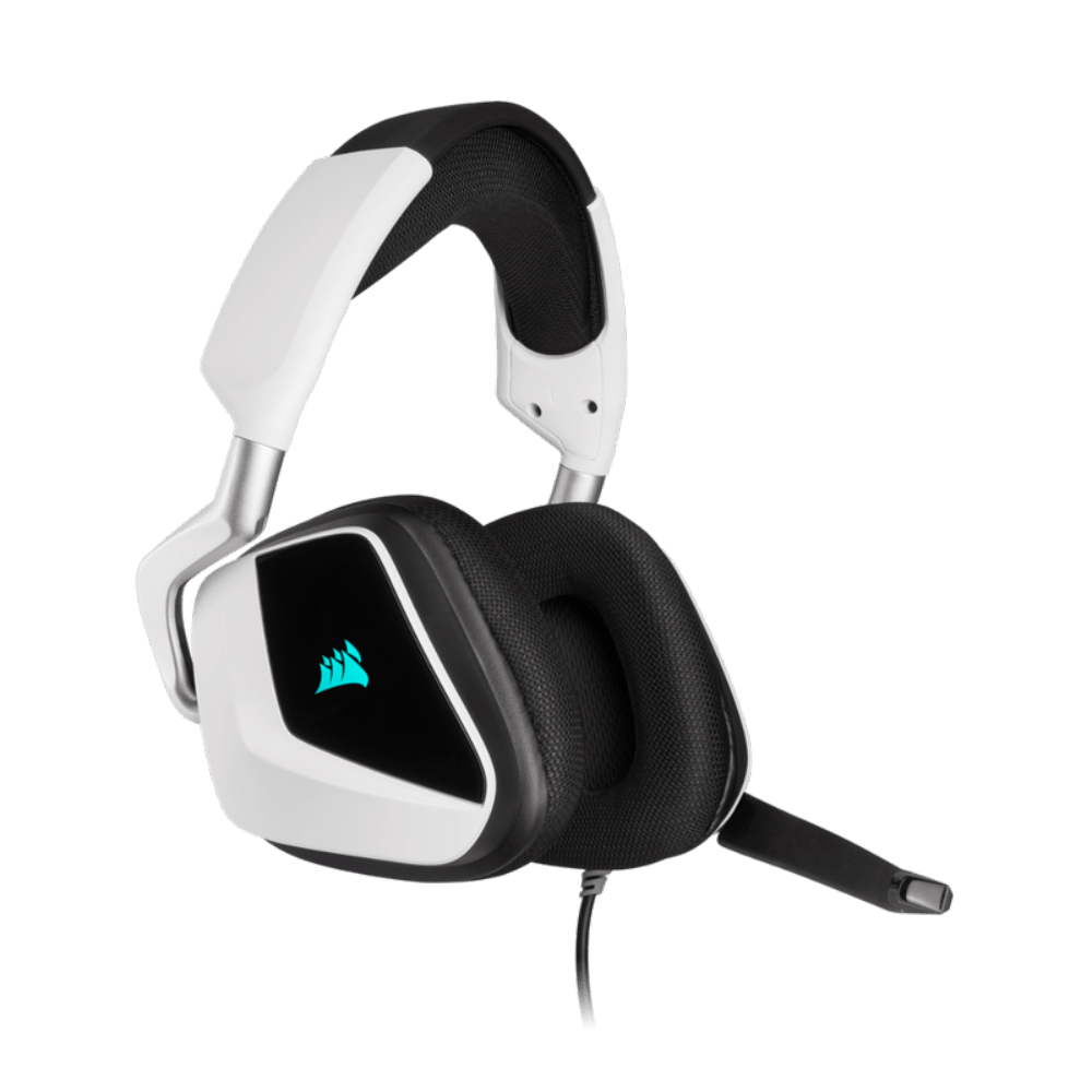 Diadema Gamer Corsair Void Rgb Elite Usb 7.1 Blanca img #2
