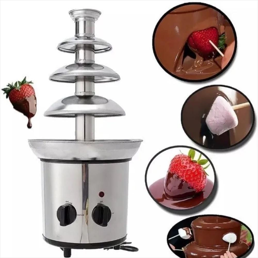 Fuente De Chocolate 4 Niveles Bd019 Acero Inoxidable img #4