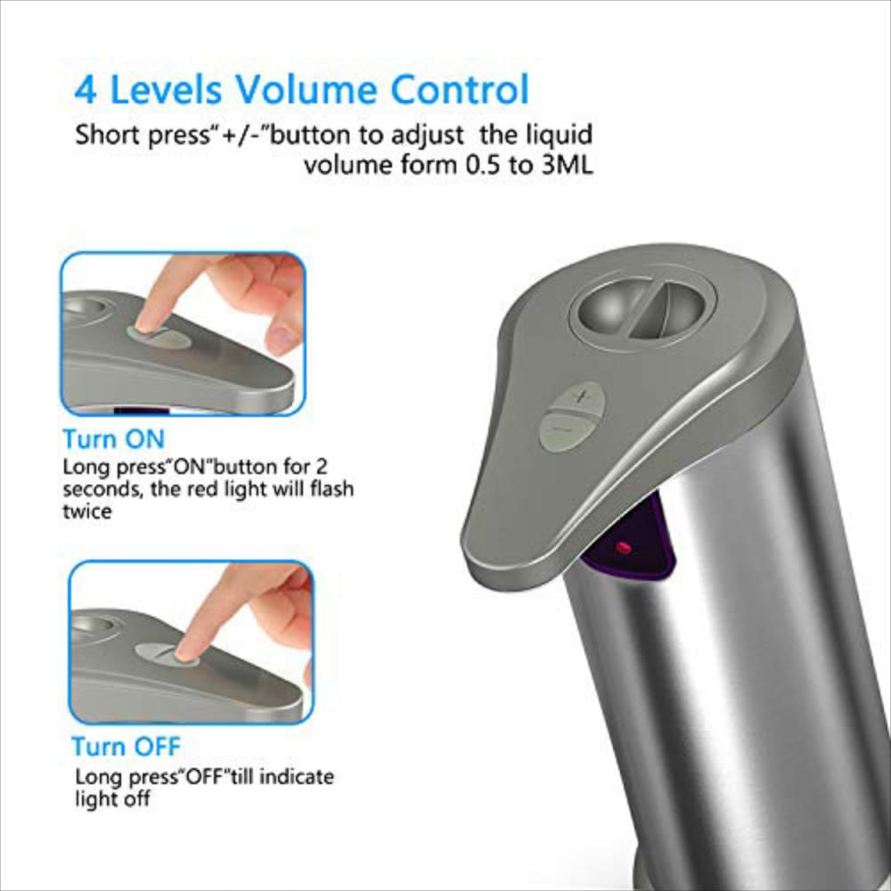 Dispensador Automático De Jabón De Touchless Equipado. img #3