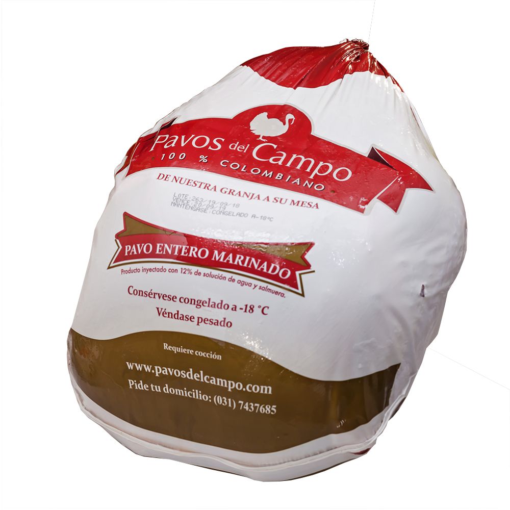 Pavo entero PAVOS DEL CAMPO marinado (7000  gr) img #1
