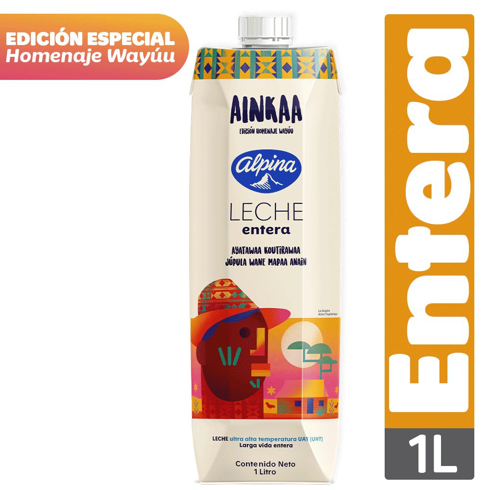 Leche Entera ALPINA Caja (1000  ml) img #1