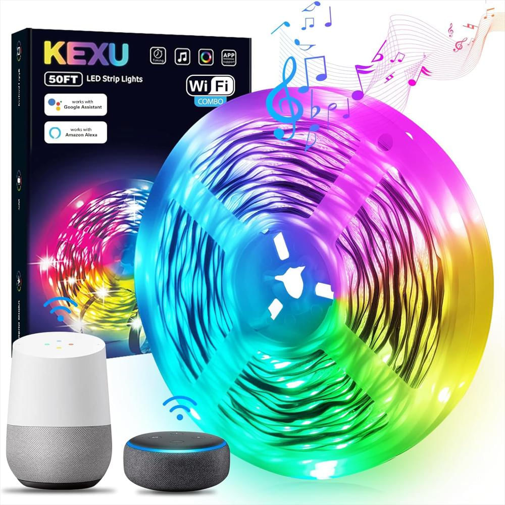 Cinta De Luces Led Wifi Smart 15 Metros Alexa / Google img #1