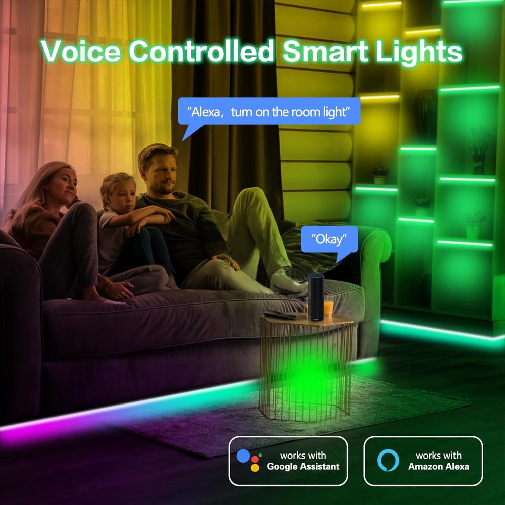 Cinta De Luces Led Wifi Smart 15 Metros Alexa / Google img #3