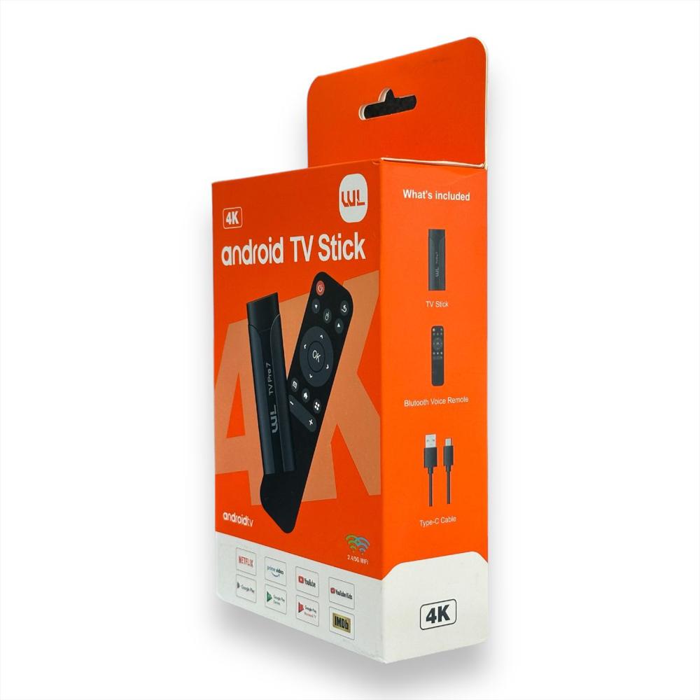 Tv Box 4K Android Tv Stick Control Incluido img #2