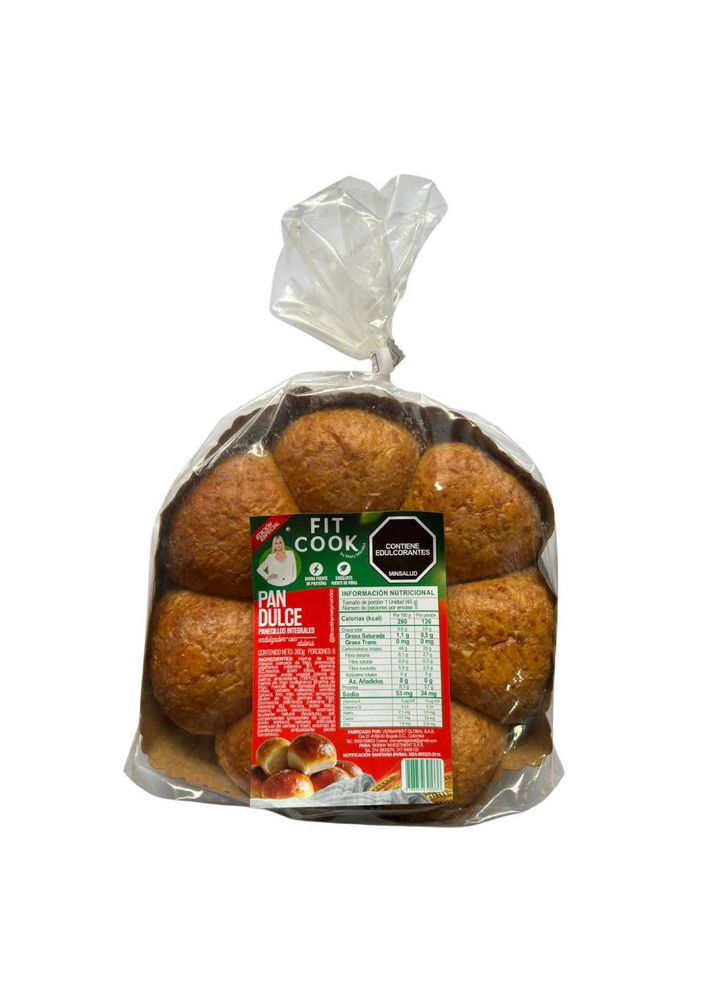 Pan FITCOOK Dulce Integral (360  gr) img #1