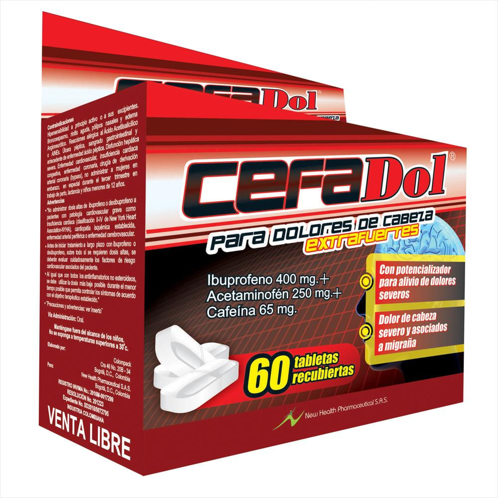 Cefadol X 60 Tabletas img #1