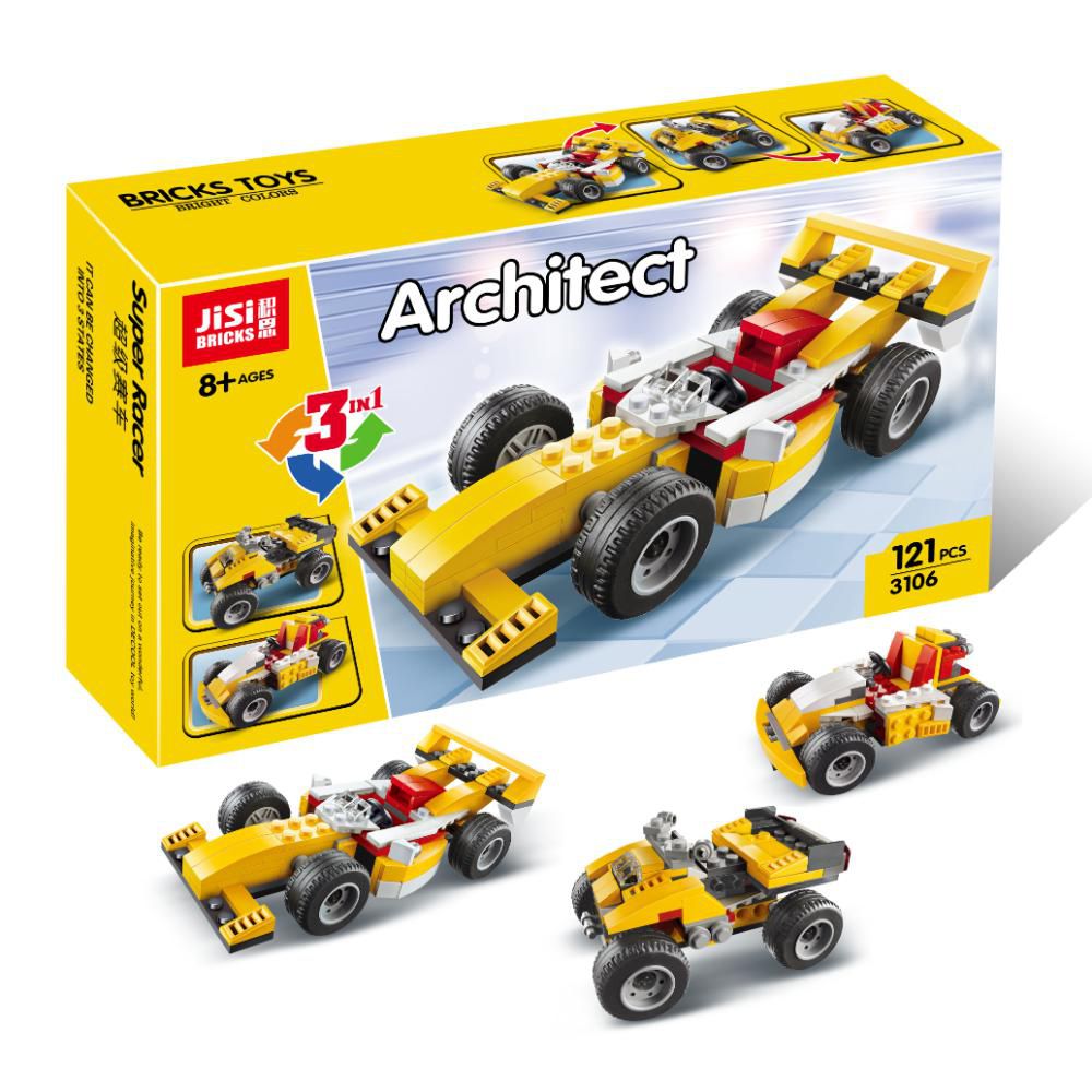 PLASTICOS ASOCIADOS ARCHITEC BLOQUES 121 PIEZAS CAJA Carro Carreras img #1