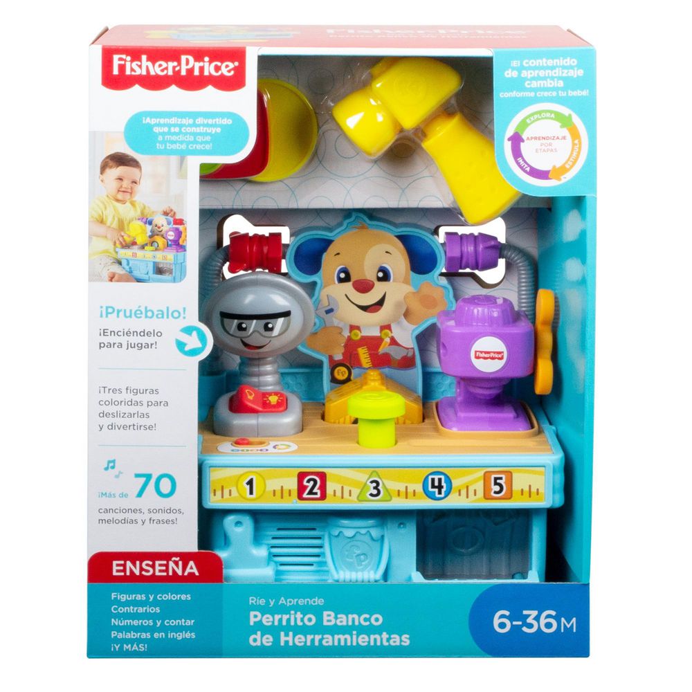 JUGUETE Perrito Banco de Herramientas FISHER PRICE img #1