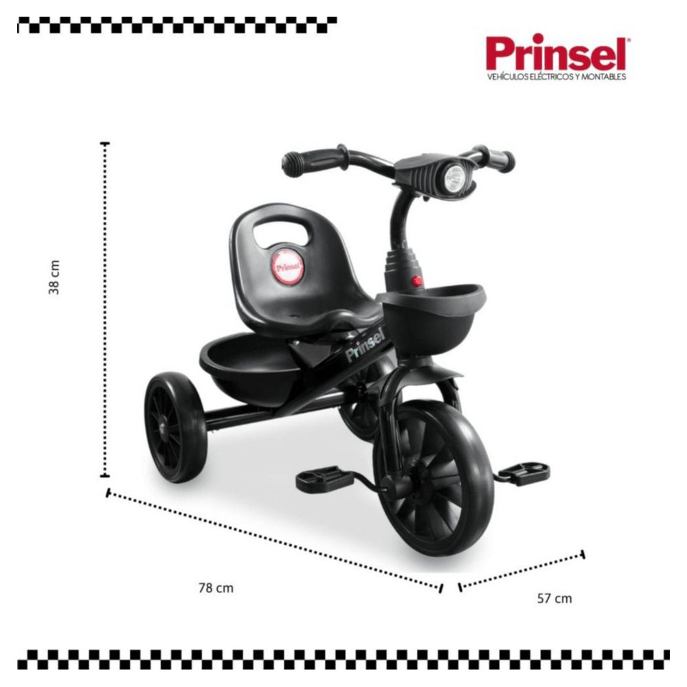 Trcicilo Para Niños  Goma Eva Xnova Negro PRINSEL img #5