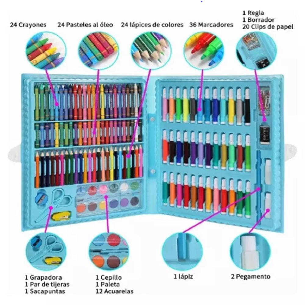 Set De Arte Infantil 150 Piezas img #2