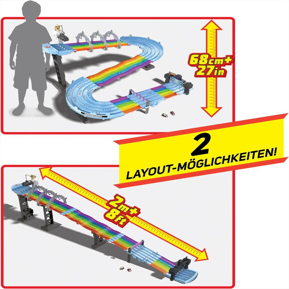 Pista Hot Wheels Mario Kart Arcoiris Gxx41 img #5