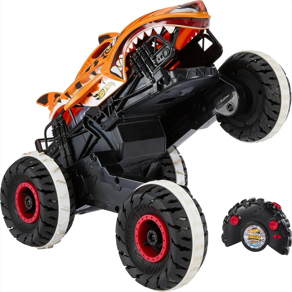 Carro Control Remoto Tiger Shark Hot Wheels Monster Truck img #1