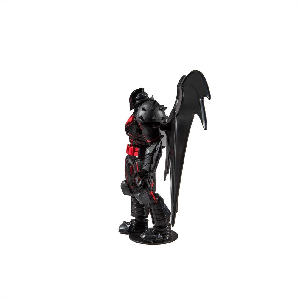 Figura De Acción Dc Multiverse Batman 7'' Con Traje Hellbat img #3