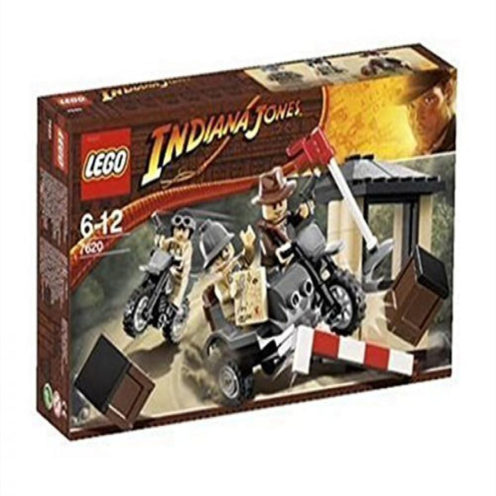 Set Construcción Lego Indiana Jones Persecución En Motocicleta 79 Piezas Modelo img #1