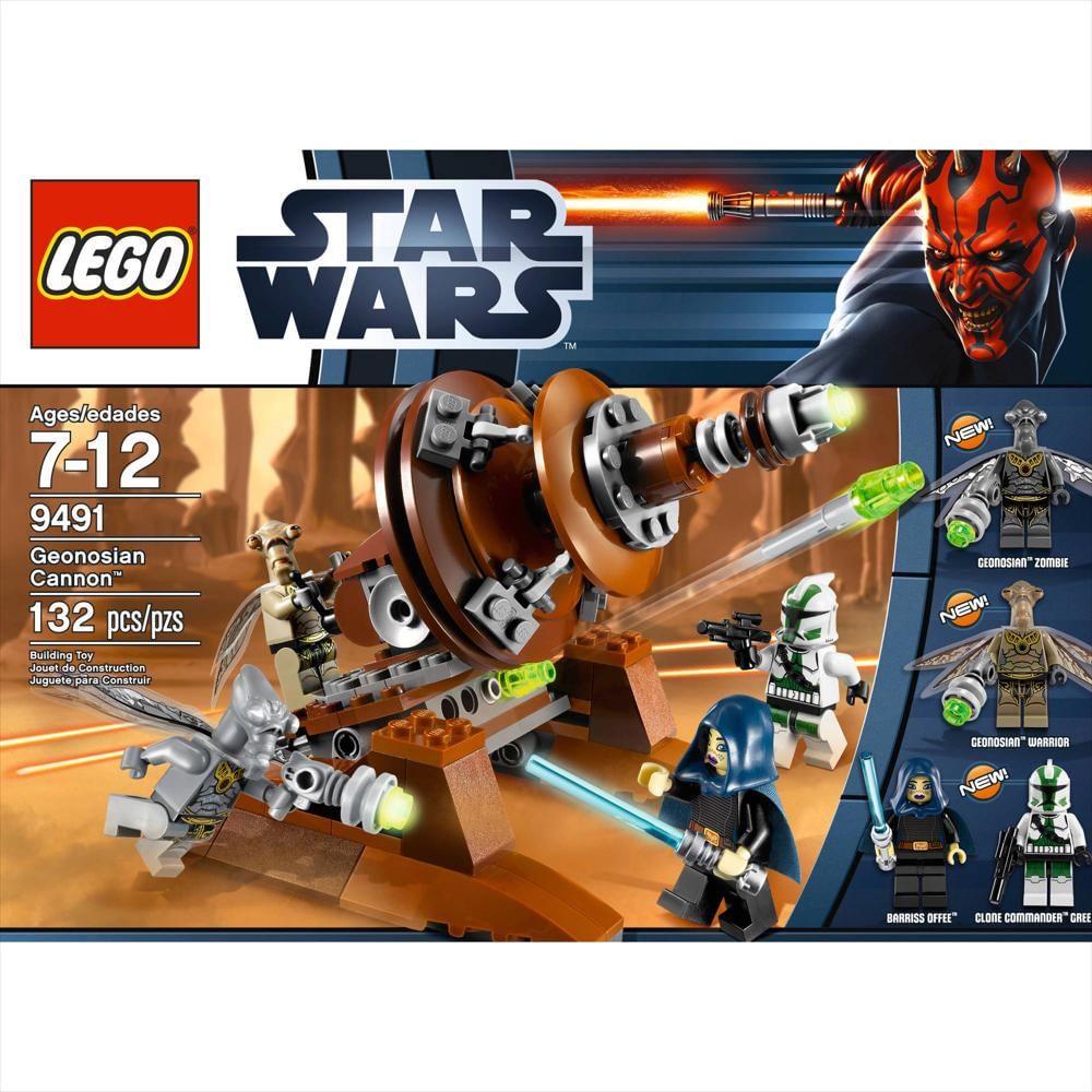 Lego Star Wars The Clone Wars Geonosian Cannon Set 9491 img #1
