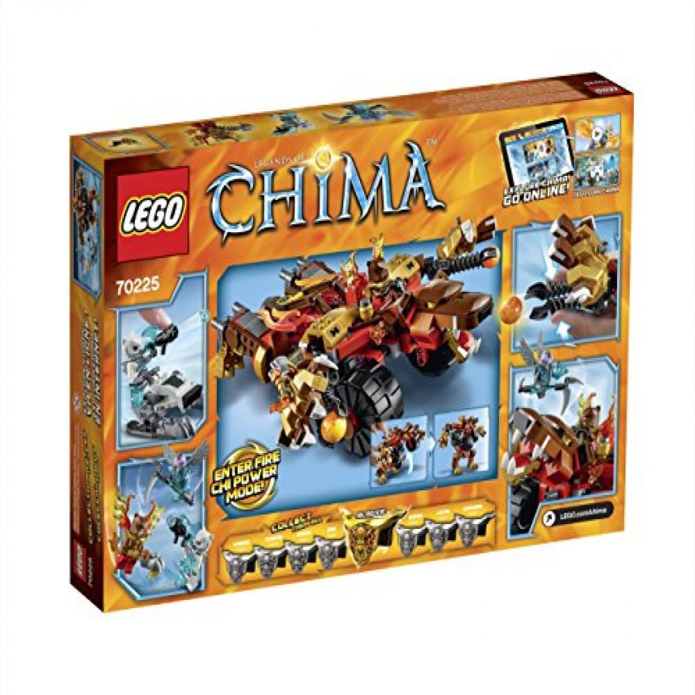 Set Construcción Lego Legends Of Chima Bladvic's Rumble Bear 415 Piezas Modelo img #4