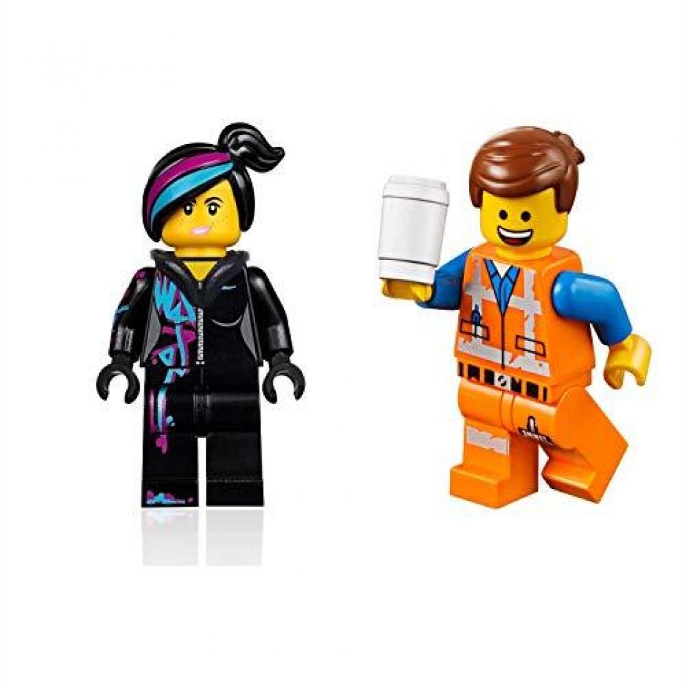 Set 2 Minifiguras De Acción Lego Movie Emmet & Wyldstyle img #1